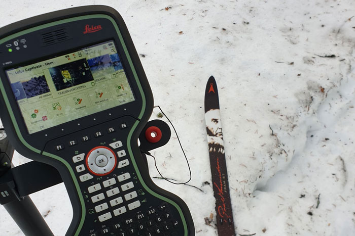 Inmätning med hjälp av GNSS